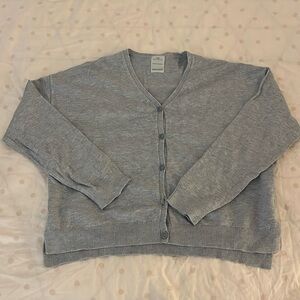 Zara Knitwear Girls Blue Cardigan Sweater size 11-12